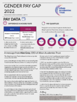 Gender Pay gap Report March 2022
