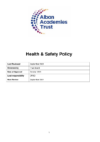 AAT Health & Safety Policy